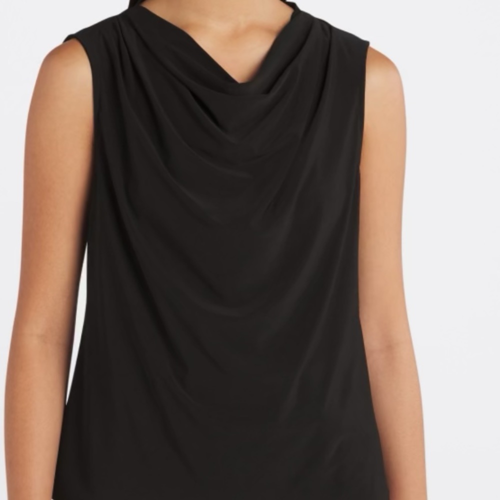 ERYK cow neck knit top